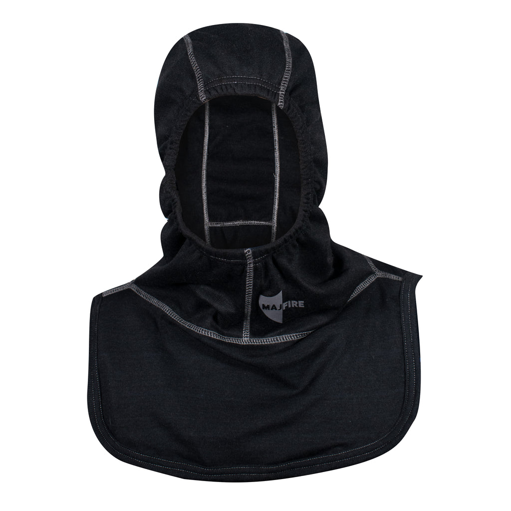 "NFPA 1971 certified protective hoods with 360 particulate coverage. Blocks over 99% of particulates for maximum safety. Stay protected on the fireground!"